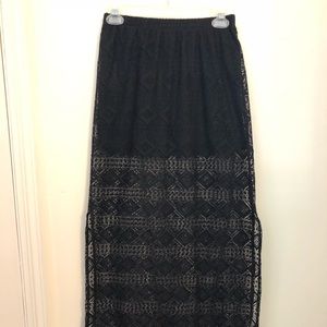 Lace Maxi Skirt